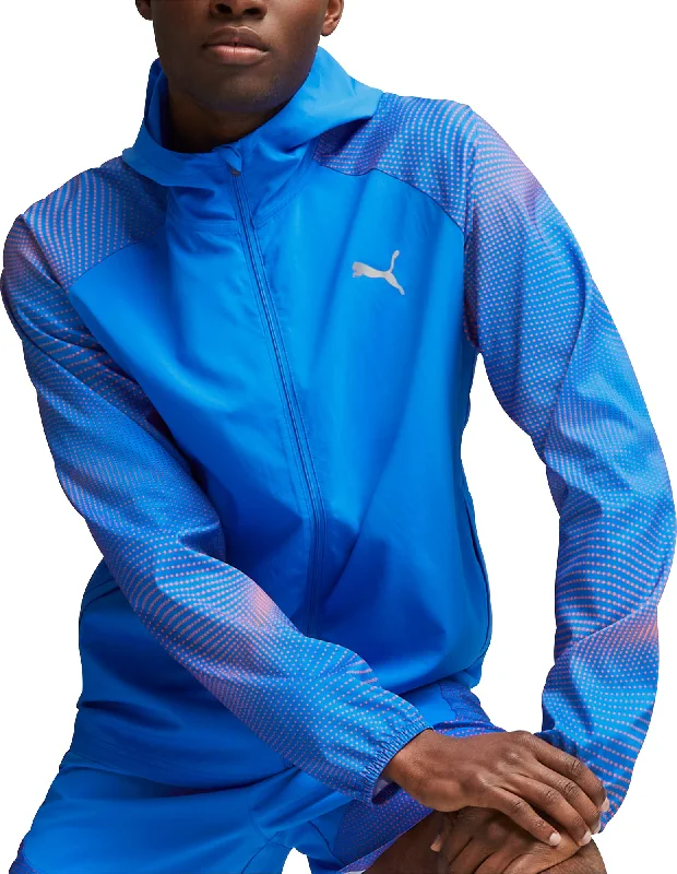 Stylish Trousers Puma Run Favourite Mens Running Jacket - Blue