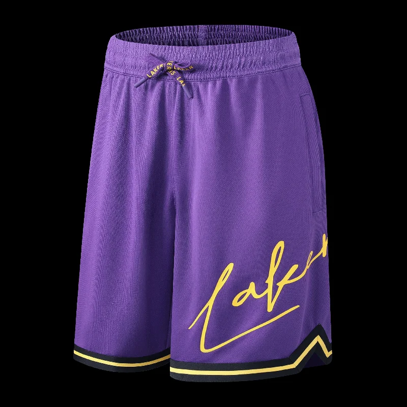 Sporty Blazers NBA Los Angeles Lakers Write Up Men's Basketball Shorts