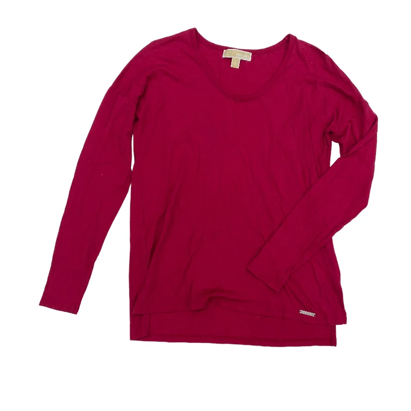 Casual Footwear Top Long Sleeve Designer By Michael Kors  Size: S