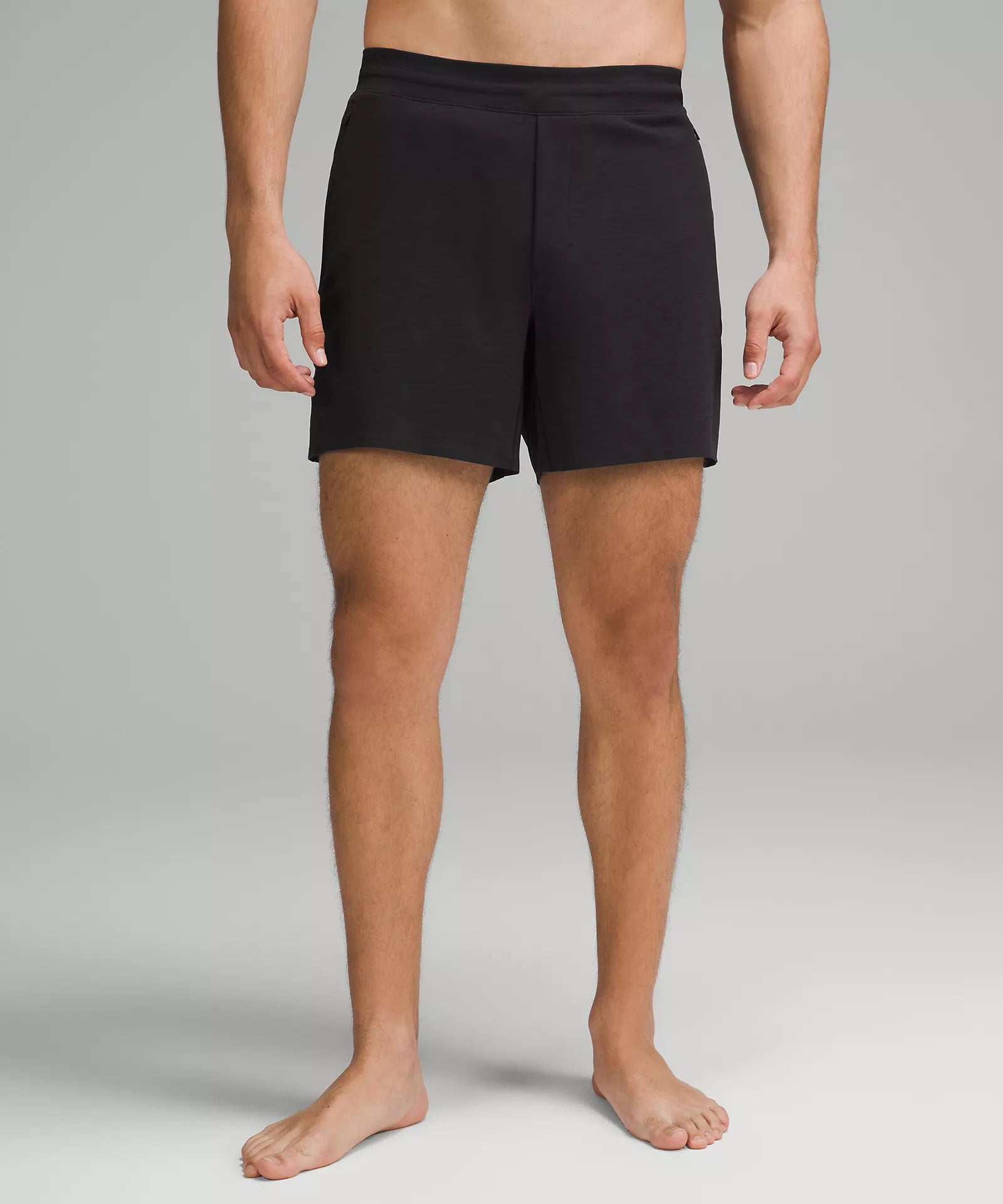 Slim Fit Suits Men's Balancer Short 6" | Heathered Black