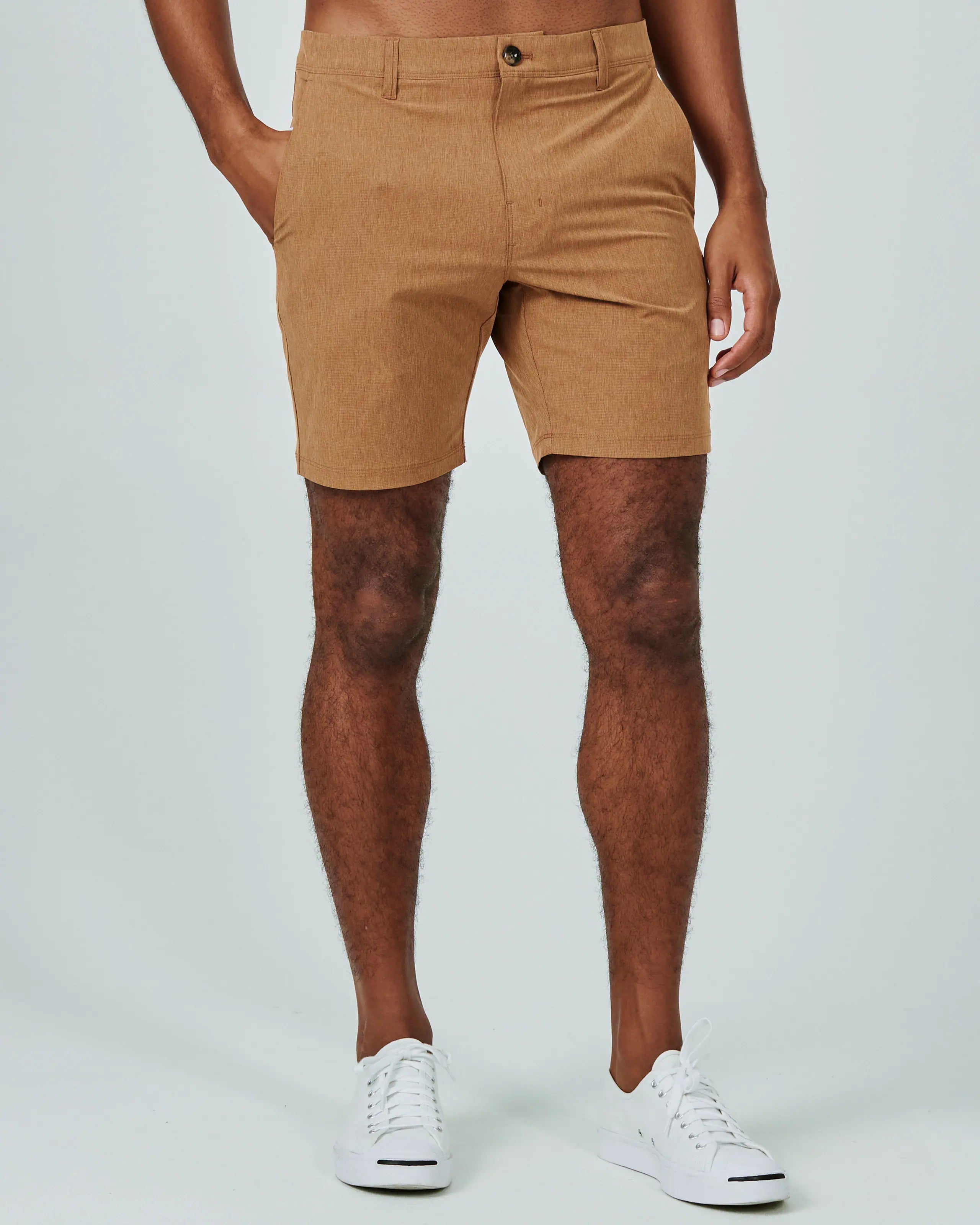 Jogger Pants Crossroads 7" Short | Bronze