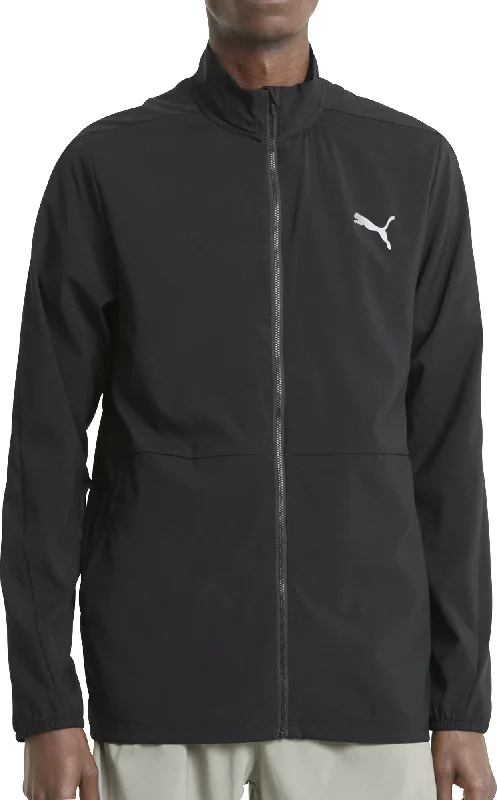 Summer Fashion Puma Run Favourite Woven Mens Running Jacket - Black