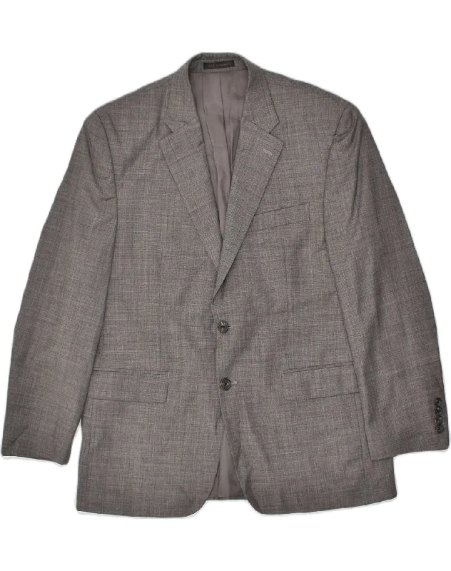 Formal Wear CHAPS Mens 2 Button Blazer Jacket UK 40 Large Grey Wool