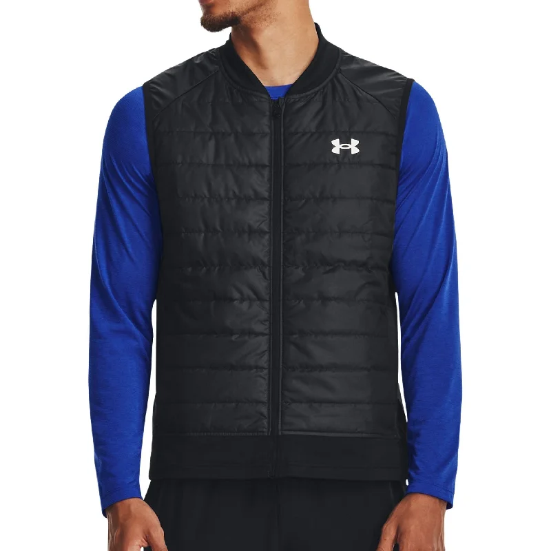 Leather Bags Under Armour Storm Insulated Mens Running Gilet - Black