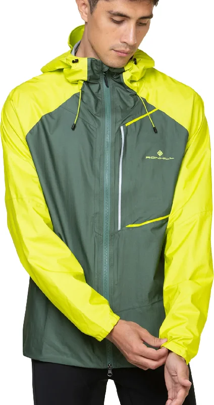 Winter Coats Ronhill Tech Fortify Mens Running Jacket - Green