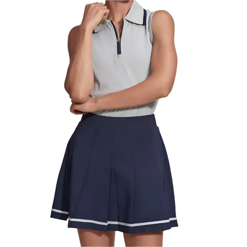 Stylish Blazers Varley Clarendon Skort (16") - Blue Nights