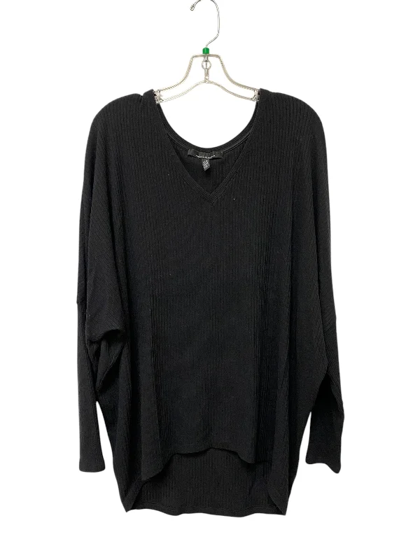 Statement Shirts Top Long Sleeve By White House Black Market In Black, Size: L