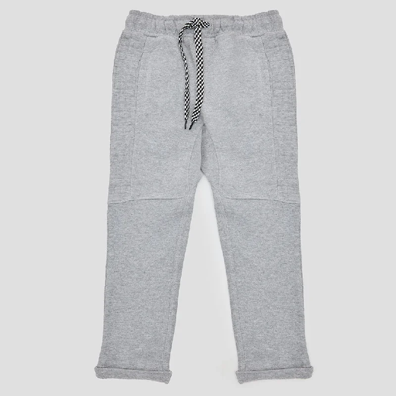 Slim-fit Trousers Boy`s Grey Joggers