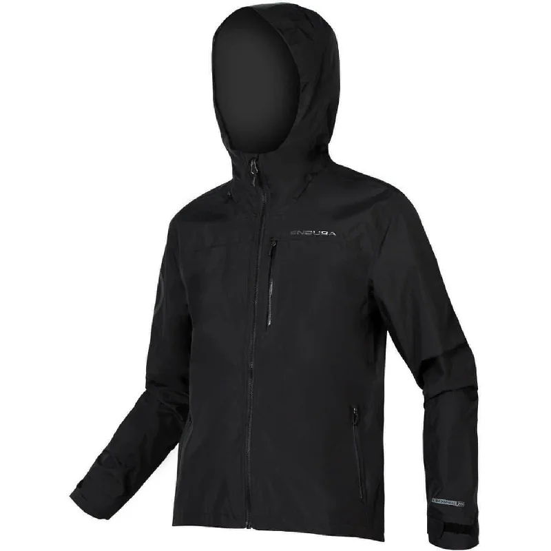 Minimalist Fashion Endura Singletrack Waterproof Mens Cycling Jacket - Black