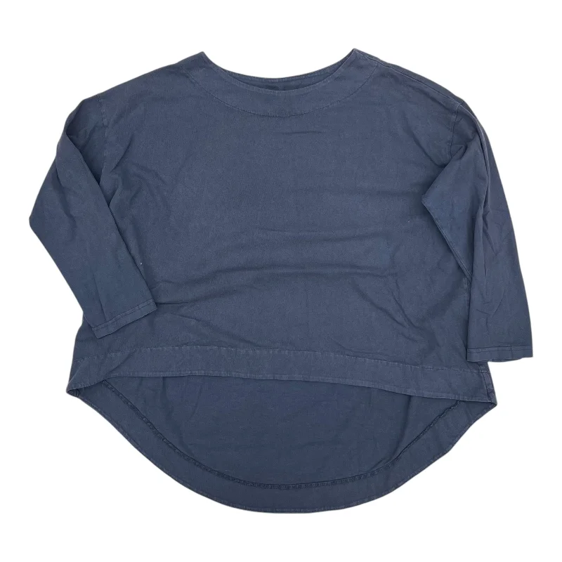 Street Shorts Top Ls By Bryn Walker In Blue, Size:Xl