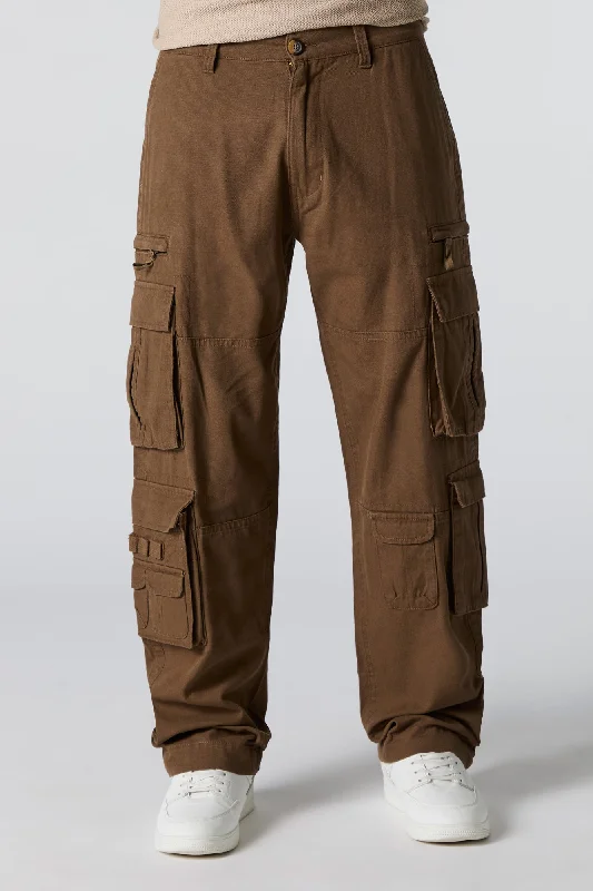 Designer Footwear 6 Pocket Straight Leg Cargo Pant