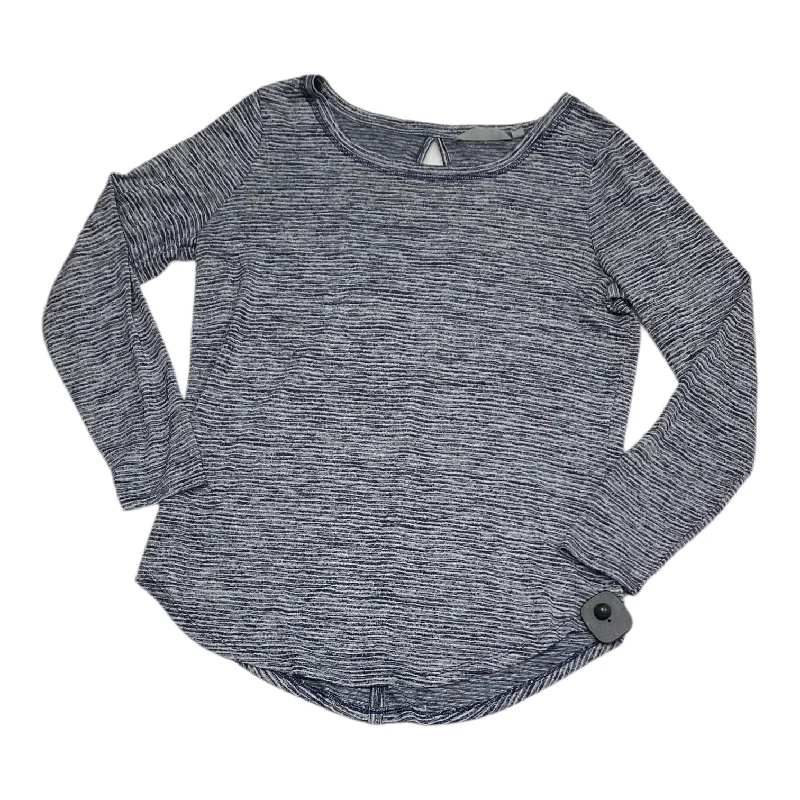 Bold Prints Top Long Sleeve By Athleta In Grey, Size: M