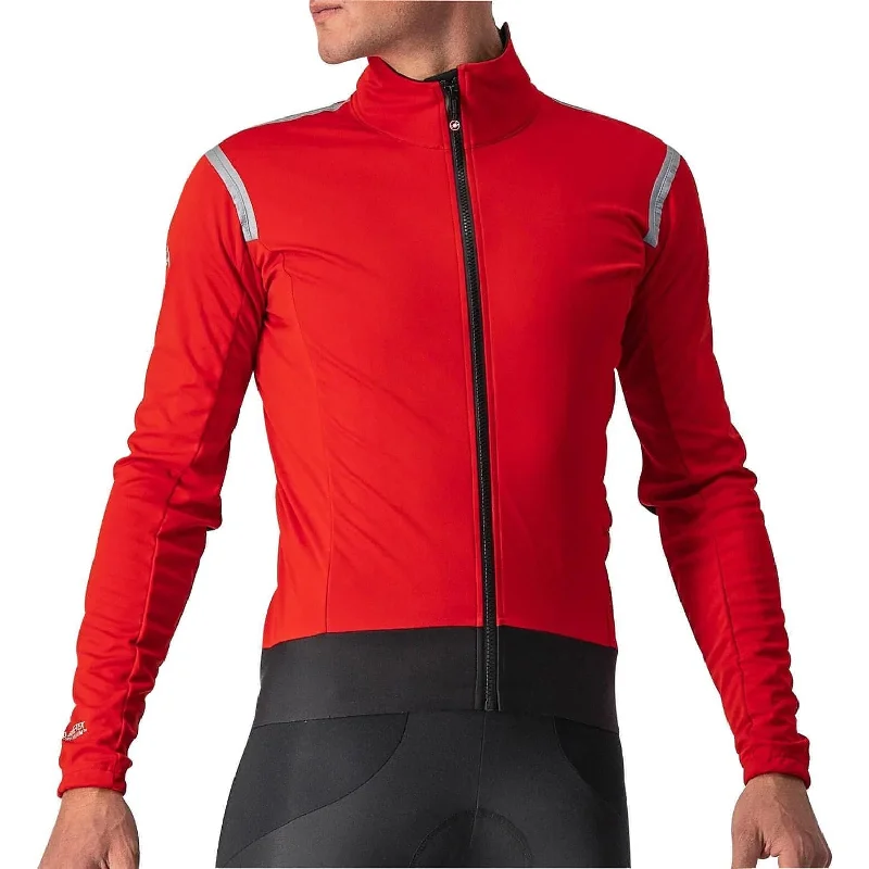 Tailored Trousers Castelli Alpha RoS 2 Light Mens Cycling Jacket - Red