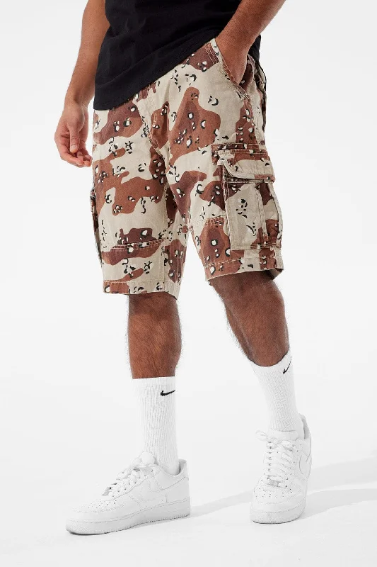 Printed Pants OG - Xavier Camo Cargo Shorts (Desert)