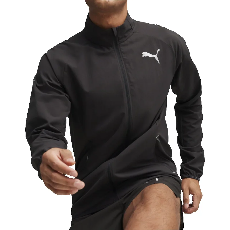 Printed Pants Puma Run Elite Ultraweave Mens Running Jacket - Black