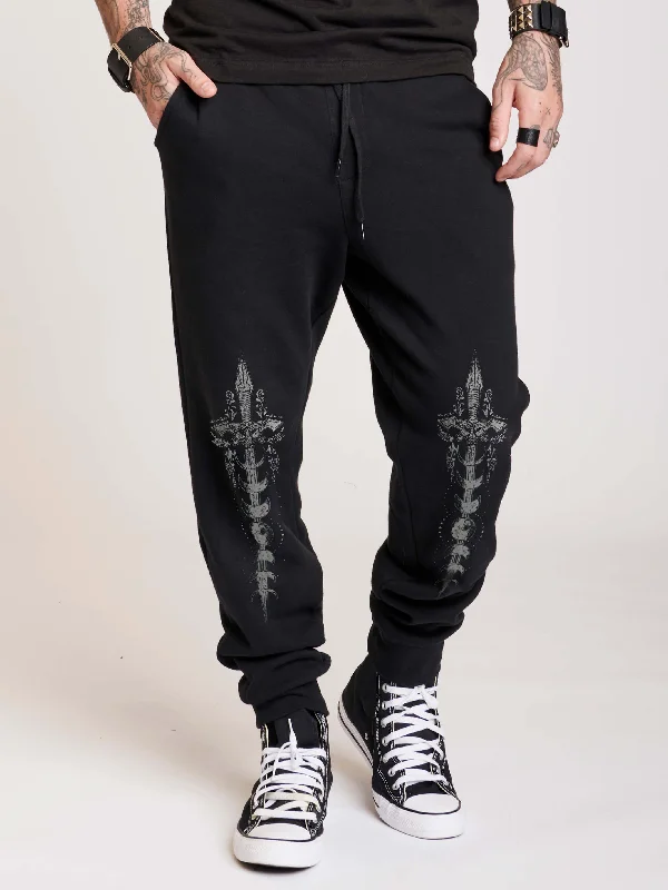 High-end Jackets Crucifix Joggers