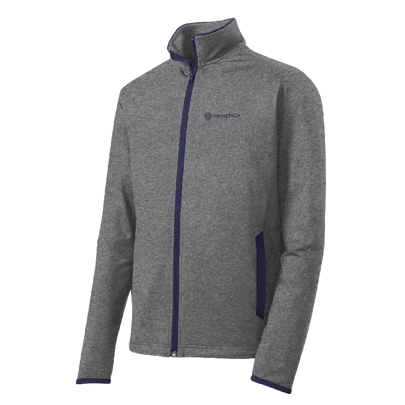 Charcoal Grey Heather/True Navy