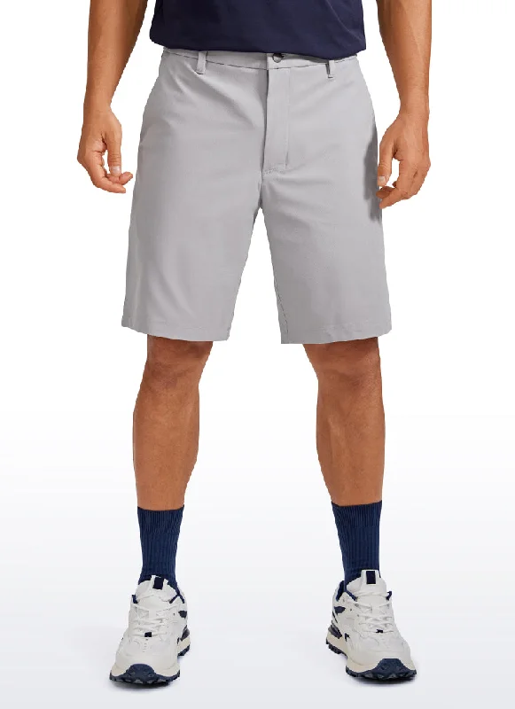 Layered Outfits All-Day Comfy Golf Shorts with Pockets 9''