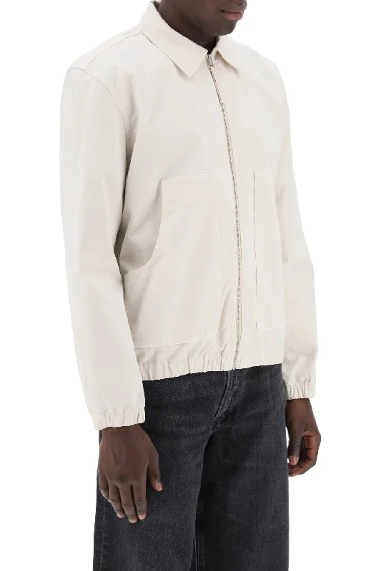 Casual Chinos Closed Cotton Blouson Jacket