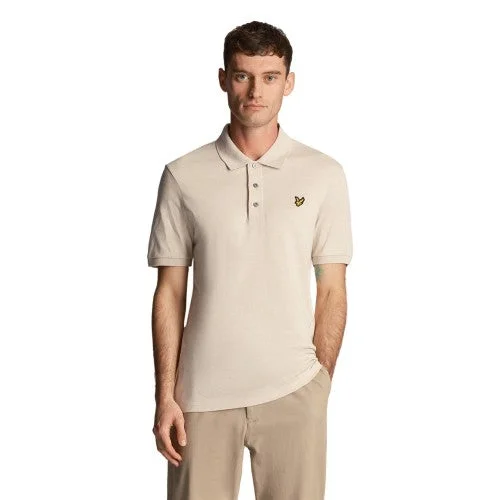 Slim-fit Shirts Lyle & Scott Mens Slub Polo Shirt