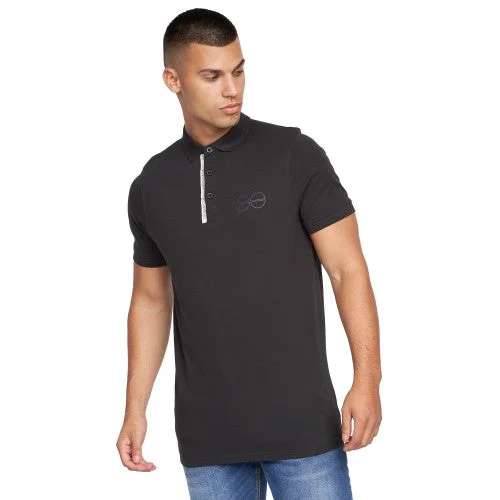 Fleece Jackets Crosshatch Mens McClay Polo Shirt