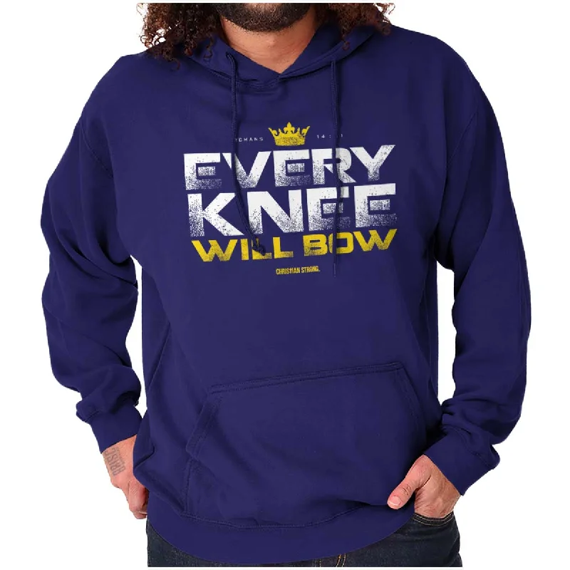 Athleisure Wear Every Knee Will Bow Crown Hoodie