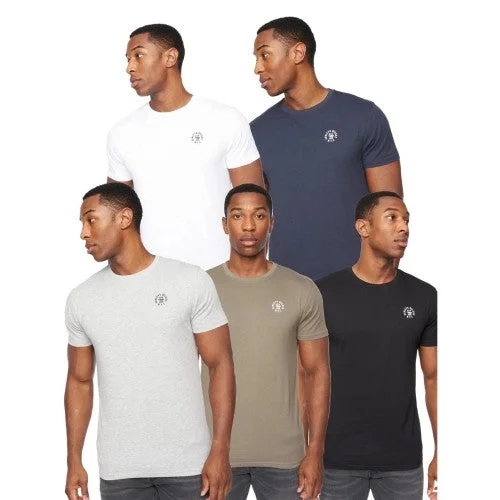 Workwear Jackets Henleys Mens Calyer T-Shirt (Pack of 5)