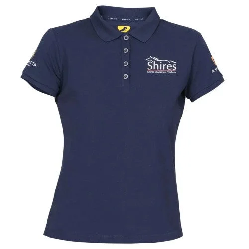 Athletic Shorts Aubrion Mens Logo Polo Shirt