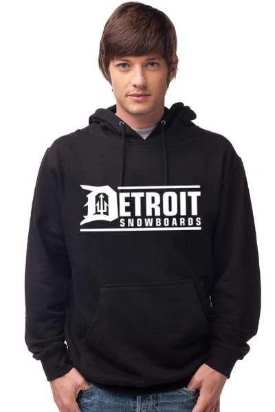 Lightweight Coats Detroit Snowboard Hooded Sweatshirt