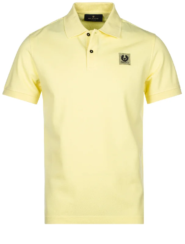 Street Denim Polo Lemon Yellow