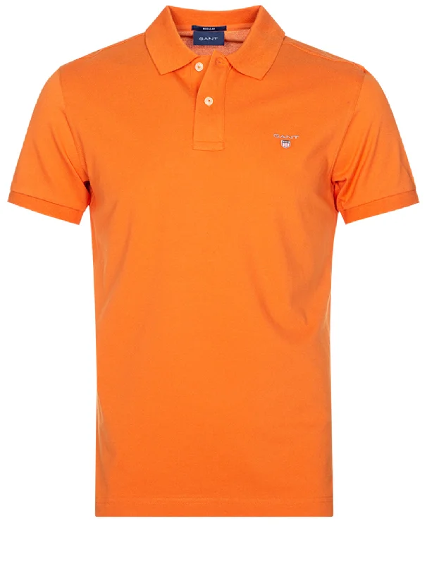 Jogging Jackets Original Piqué Polo Shirt Pumpkin Orange