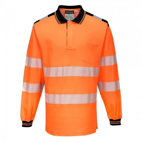 Leather Gloves Portwest Mens PW3 Cotton Hi-Vis Safety Polo Shirt