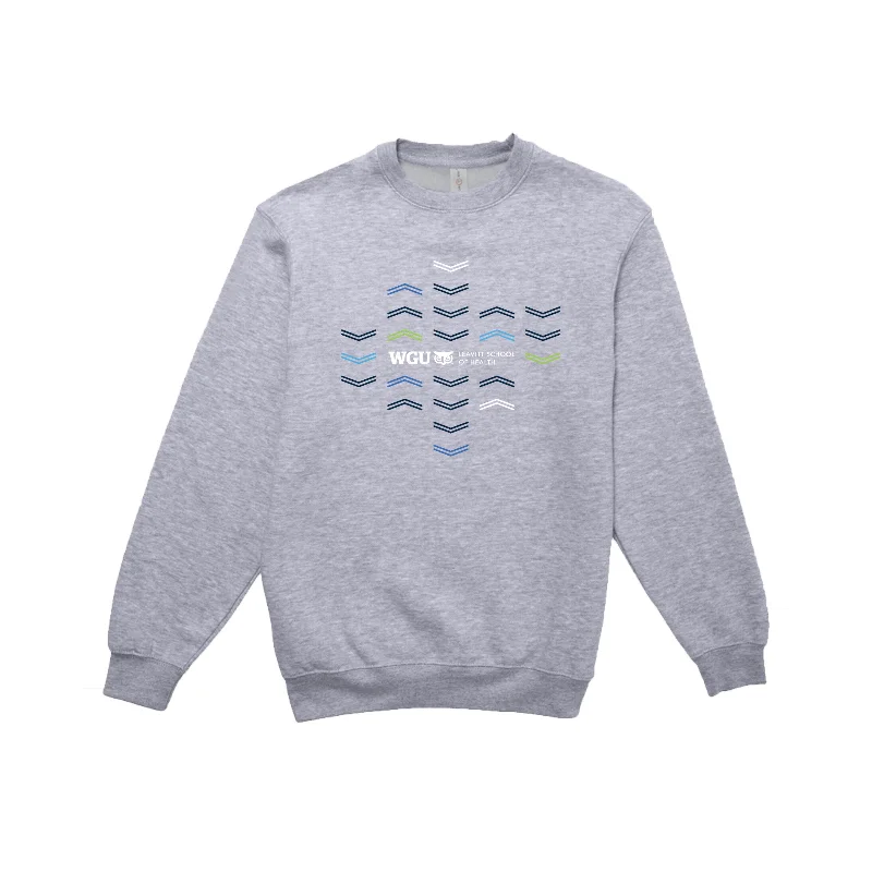 Layered Outfits Unisex School of Health Elevate Crew Sweatshirt