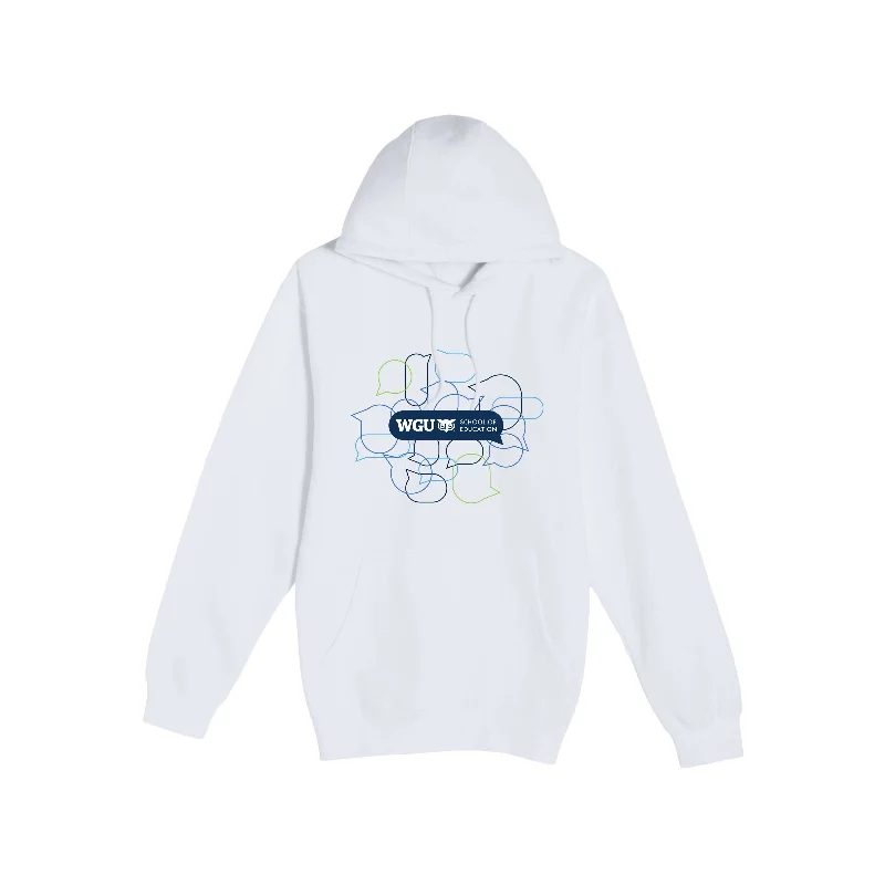 Stylish Scarves Unisex School of Education Comms Hoodie