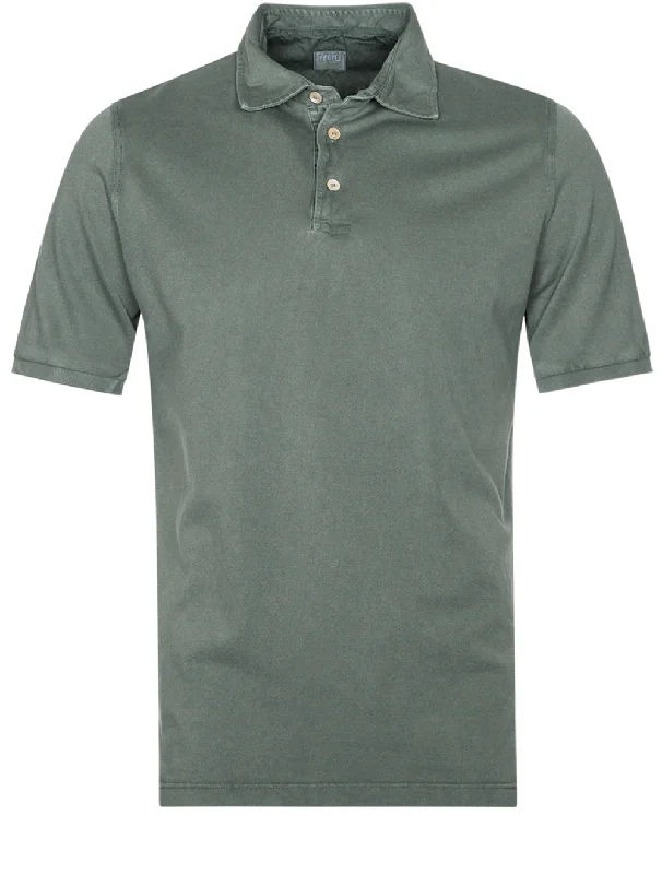 Quilted Jackets North Piquet Short Sleeve Polo Green