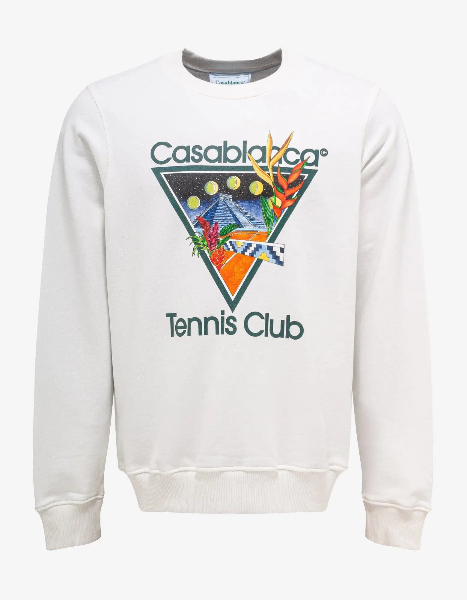 Workwear Jackets Casablanca Off-White Tennis Club Icon Sweatshirt