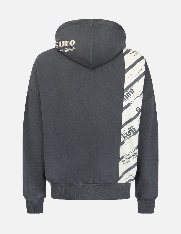 Modern Coats Logo Printed Pannel Hoodie