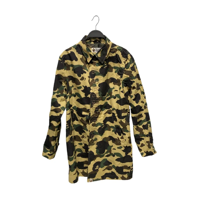 Sporty Jackets BAPE/Trench Coat/S/Polyester/GRN/Camouflage/