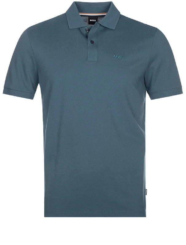 Polo Shirts Pallas Organic Cotton Polo Turquois