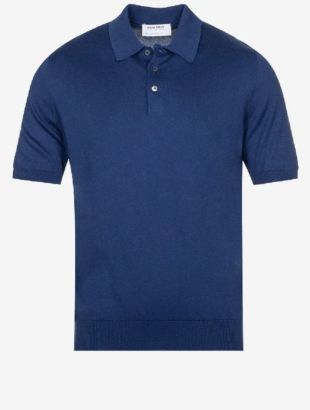 Trendy Jeans Tennis Polo Blue