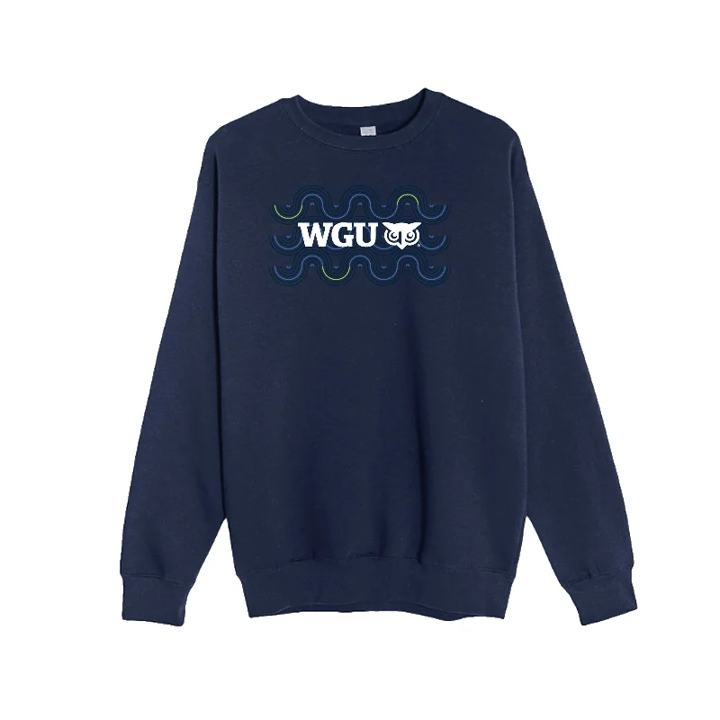 Fashionable Boots Unisex WGU Flow Crewneck Sweatshirt