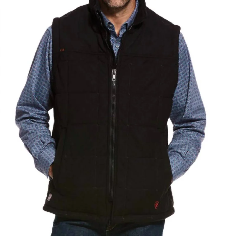 Bomber Jackets Men's Crius Insulated Vest In Black