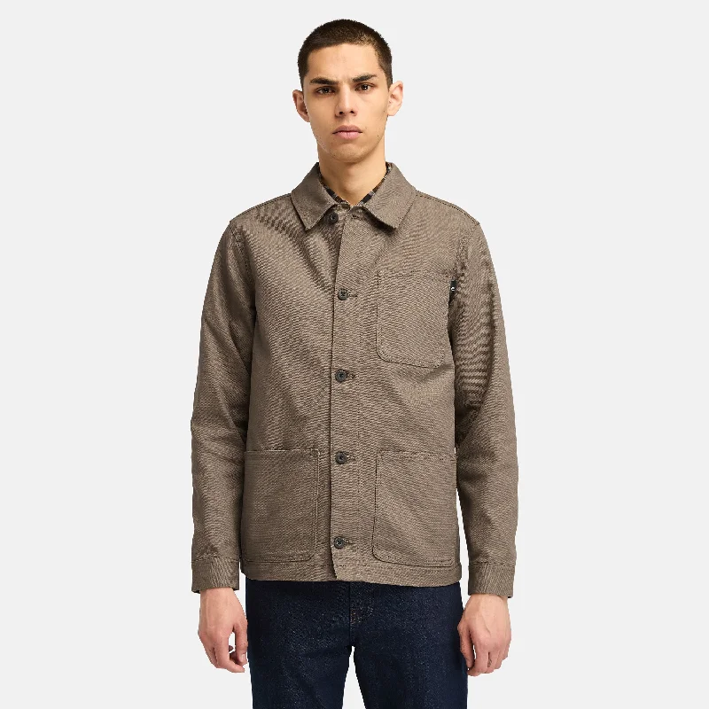 Dapper Suits Men's Hollis Canvas Chore Jacket