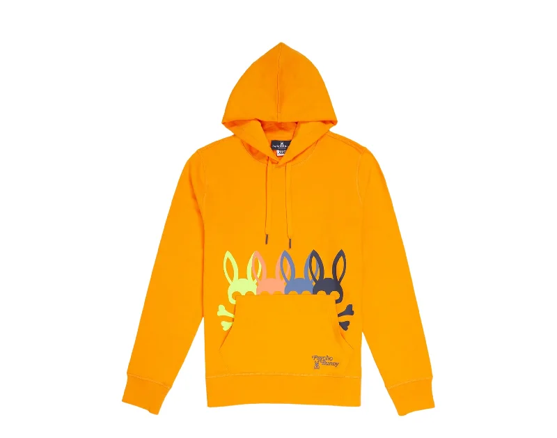 Street Boots Psycho Bunny Lafayette Pullover Yukon Gold Men's Hoodie B6H966U1FT-YKG