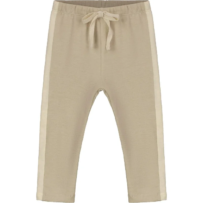 Office Attire Branok Pants in Oatmeal Owls