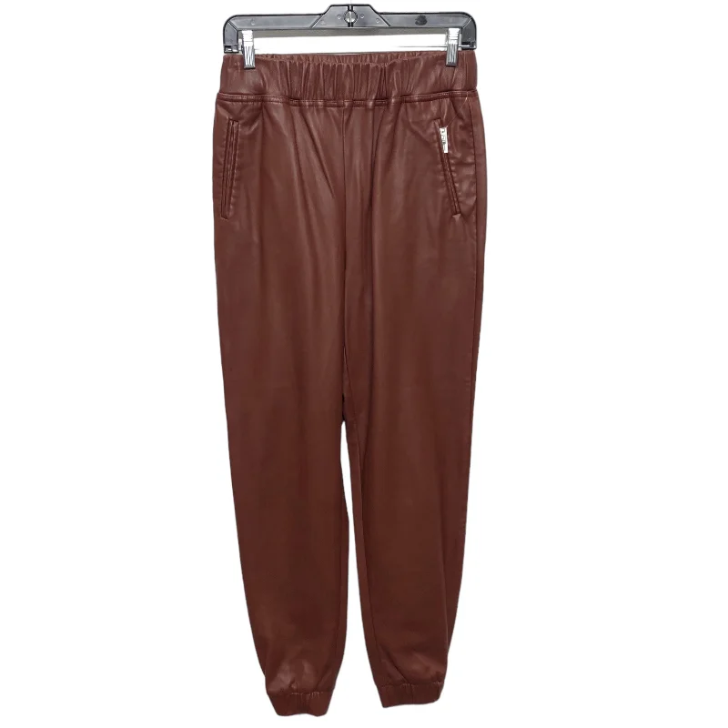 Tailored Trousers Pants Joggers By Inc In Brown, Size: S