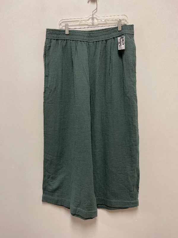 Business Shirts Pants Linen By Madewell In Green, Size: Xl