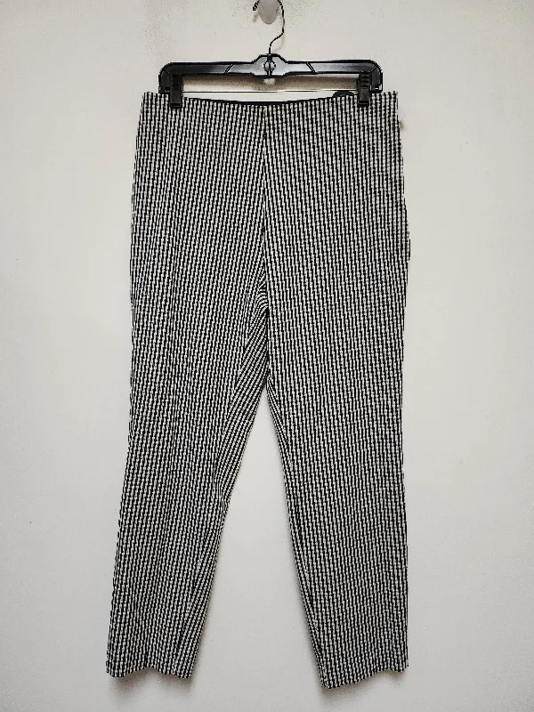 Relaxed Trousers Pants Other By A New Day In Plaid Pattern, Size: 12