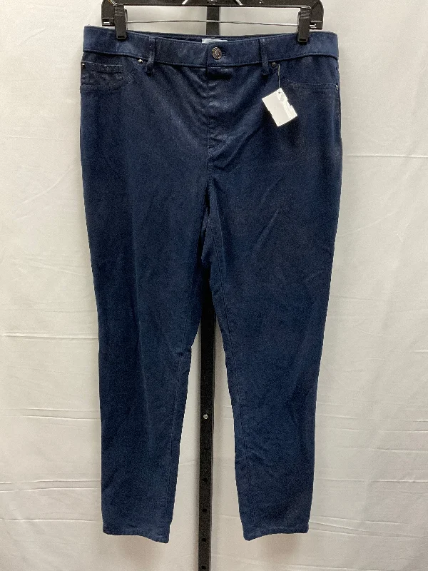 Cool Boots Pants Other By Chicos In Navy, Size: 8