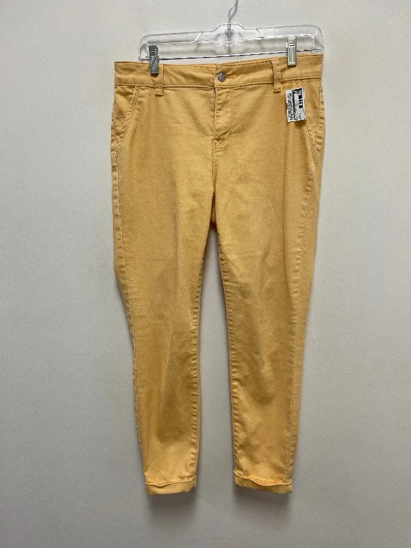 Street Casual Pants Other By D Jeans In Yellow, Size: 10